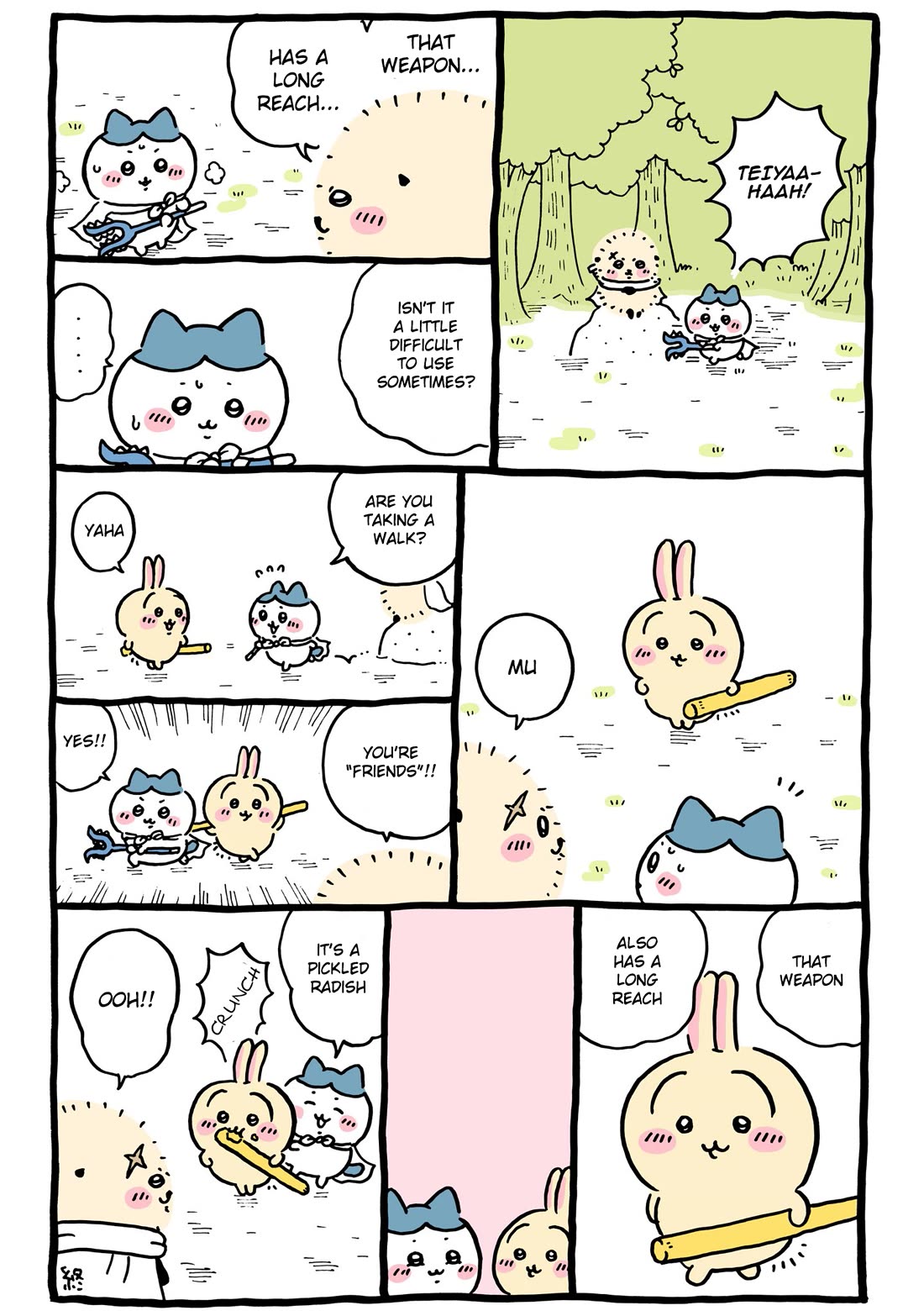 Chiikawa: Nanka Chiisakute Kawaii Yatsu Chapter 111 page 1 - Chapter 111: Delicious Life