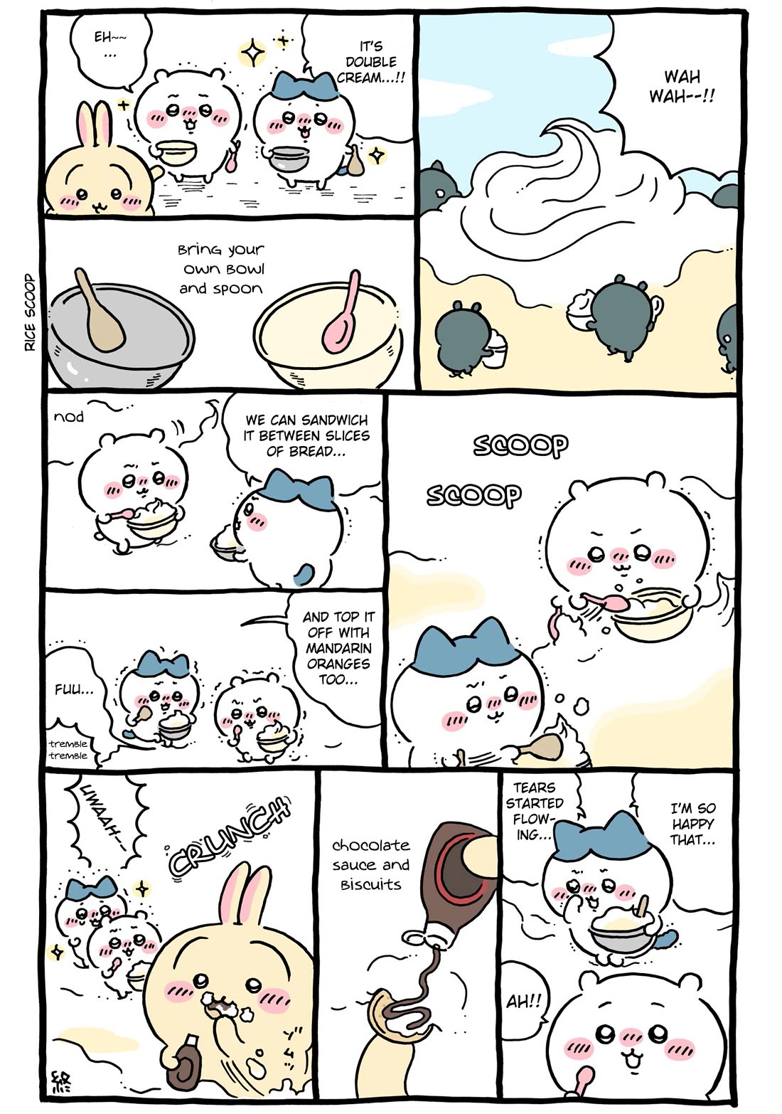Chiikawa: Nanka Chiisakute Kawaii Yatsu Chapter 111 page 3 - Chapter 111: Delicious Life