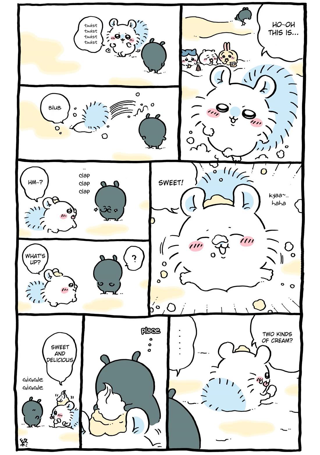 Chiikawa: Nanka Chiisakute Kawaii Yatsu Chapter 111 page 4 - Chapter 111: Delicious Life