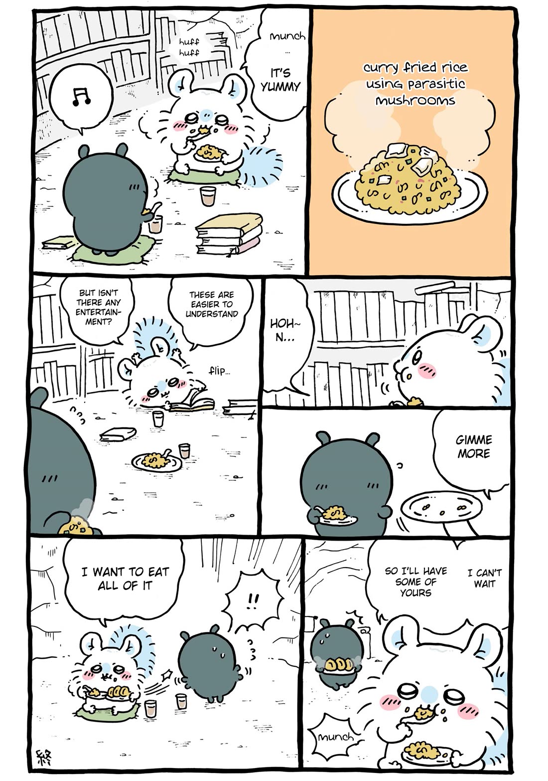 Chiikawa: Nanka Chiisakute Kawaii Yatsu Chapter 113 page 2 - Chapter 113: Used Bookseller