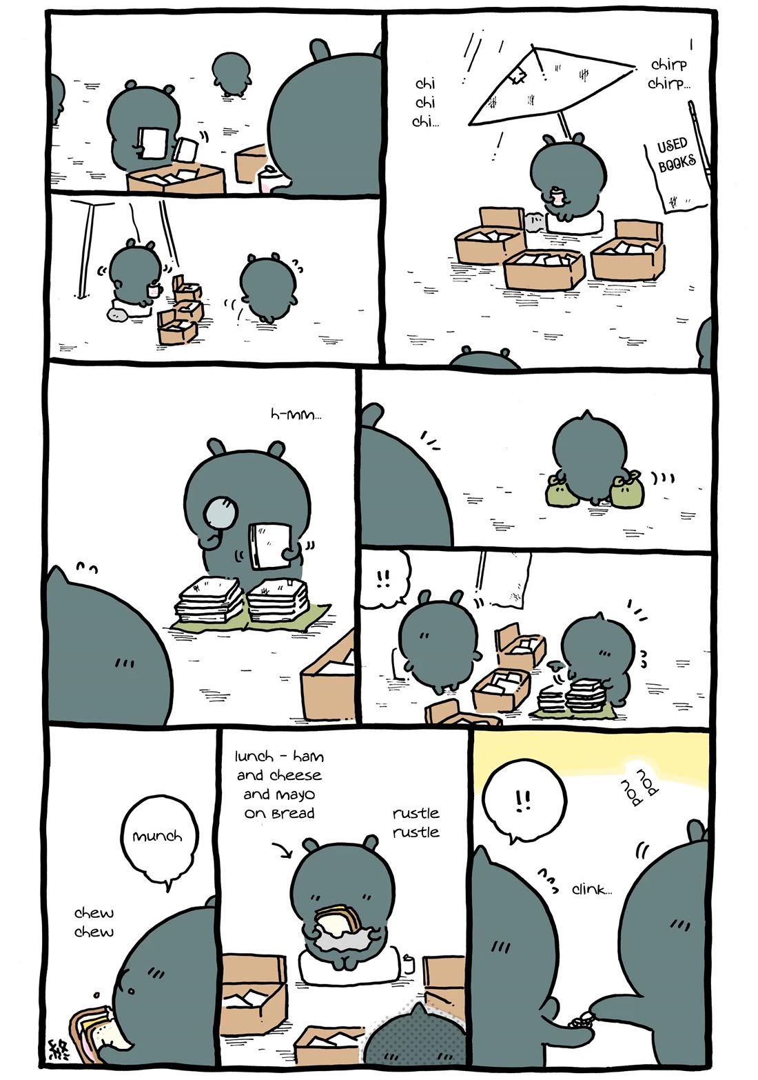 Chiikawa: Nanka Chiisakute Kawaii Yatsu Chapter 113 page 3 - Chapter 113: Used Bookseller