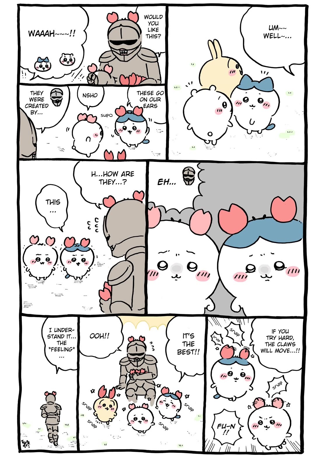 Chiikawa: Nanka Chiisakute Kawaii Yatsu Chapter 113 page 5 - Chapter 113: Used Bookseller