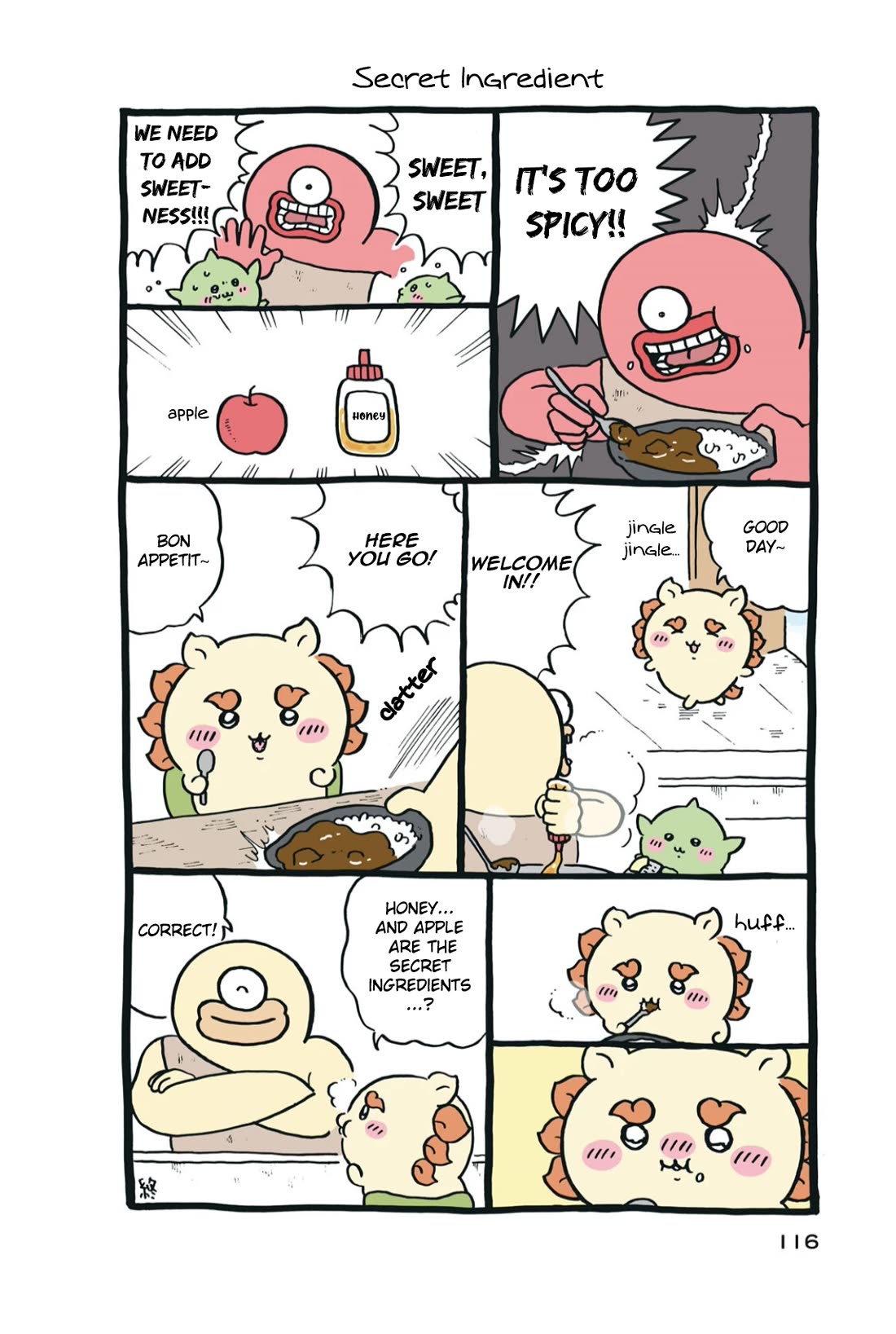 Chiikawa: Nanka Chiisakute Kawaii Yatsu Chapter 115 page 2 - Chapter 115: Ode Curry