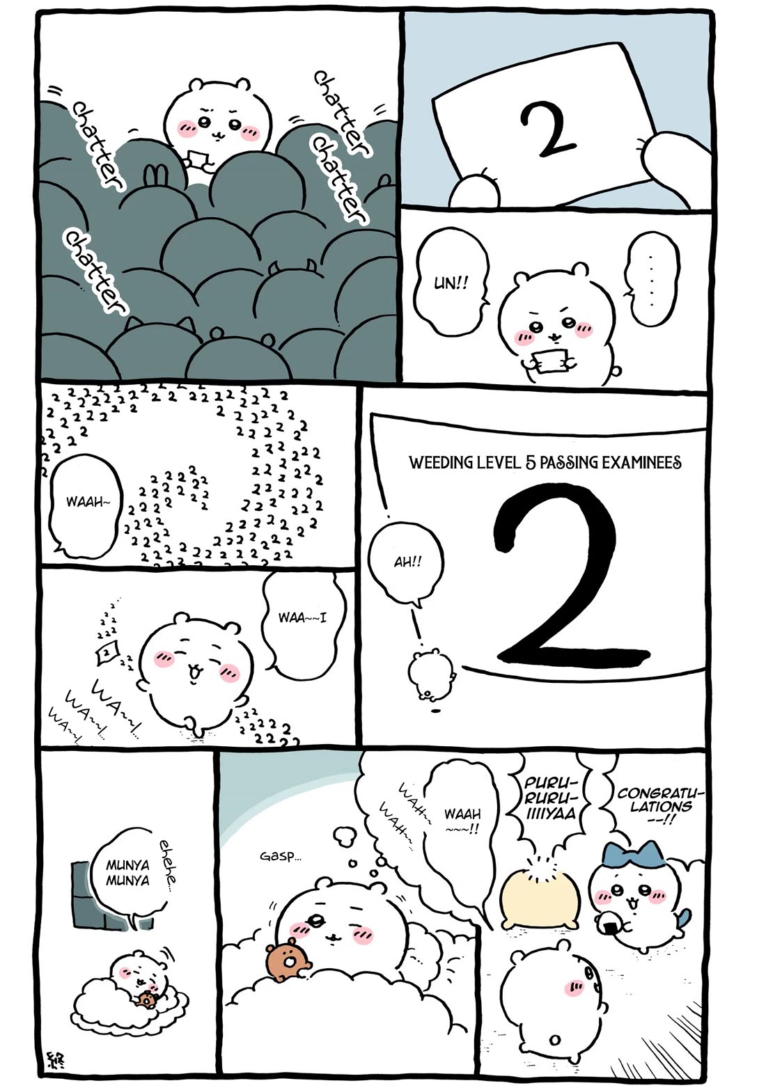 Chiikawa: Nanka Chiisakute Kawaii Yatsu Chapter 117 page 7 - Chapter 117: Sensei and the Hunt