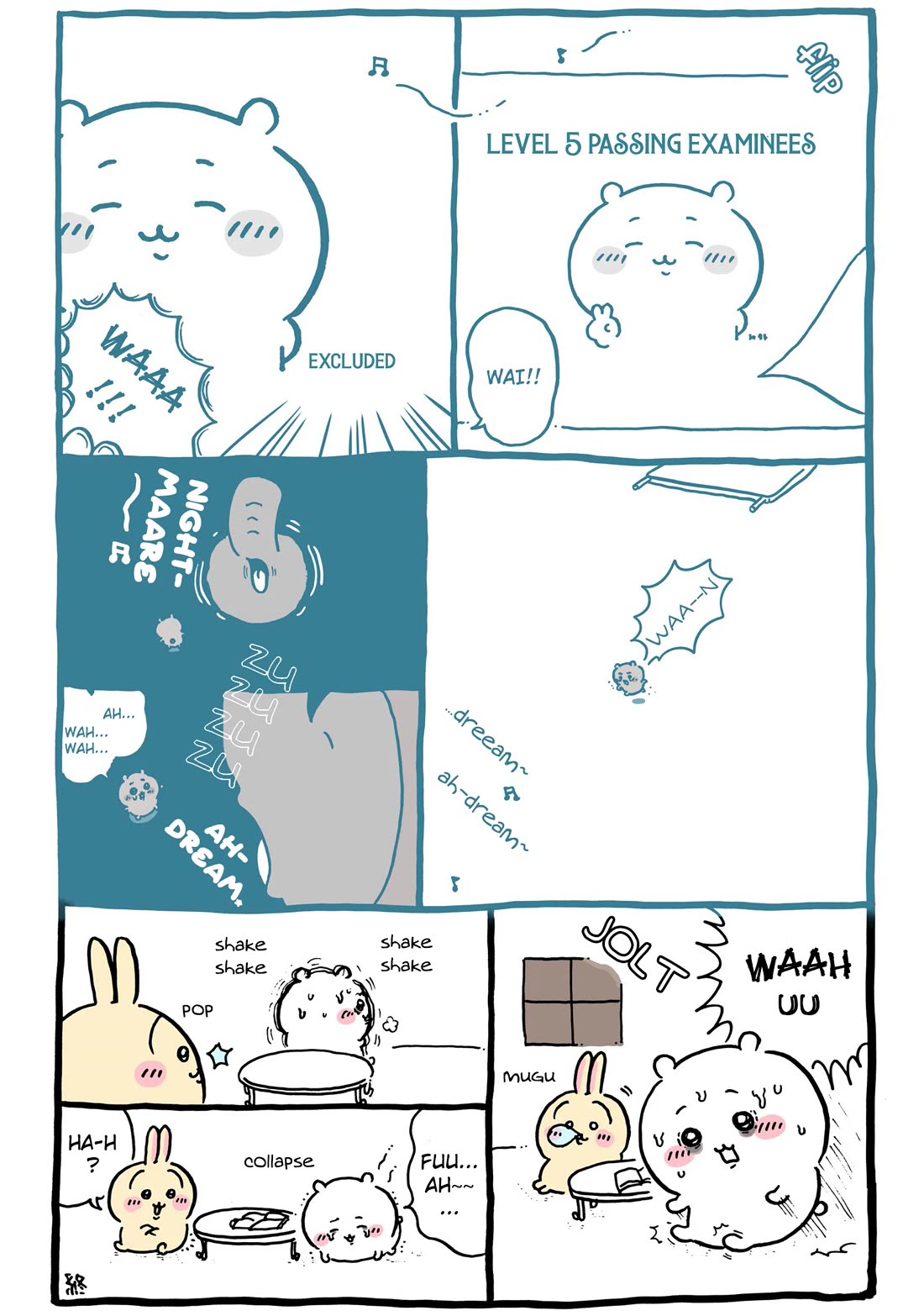 Chiikawa: Nanka Chiisakute Kawaii Yatsu Chapter 118 page 11 - Chapter 118: Nightmare
