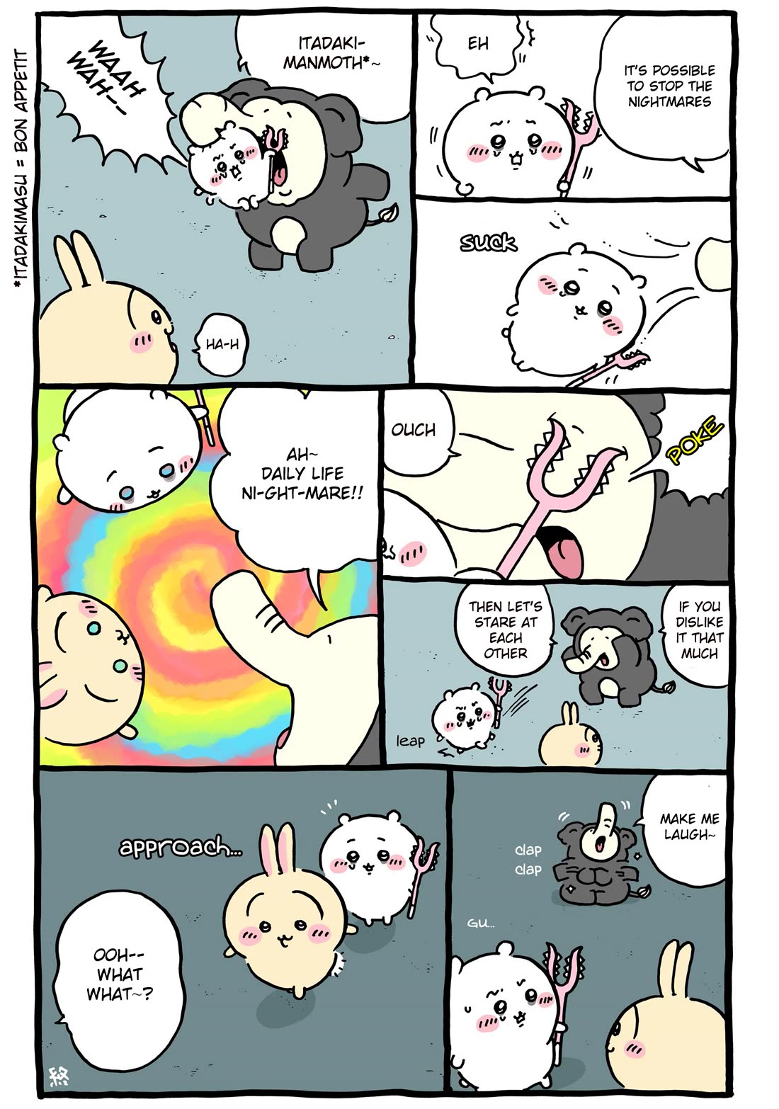Chiikawa: Nanka Chiisakute Kawaii Yatsu Chapter 118 page 13 - Chapter 118: Nightmare