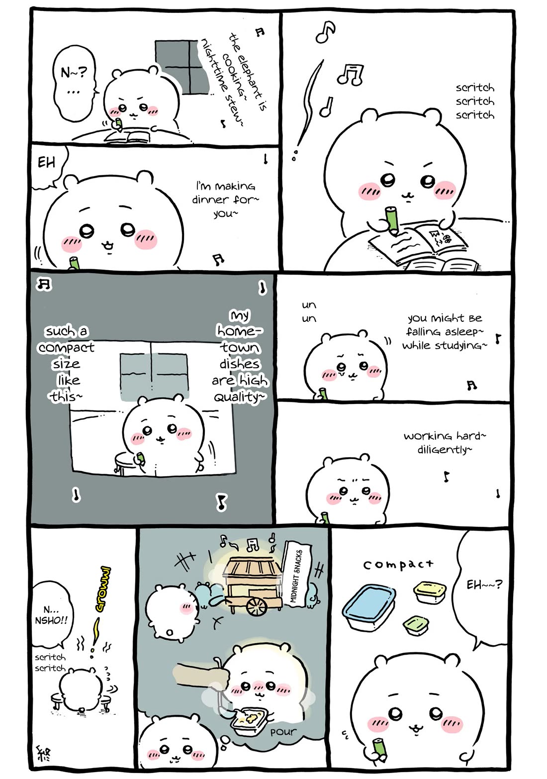 Chiikawa: Nanka Chiisakute Kawaii Yatsu Chapter 118 page 2 - Chapter 118: Nightmare
