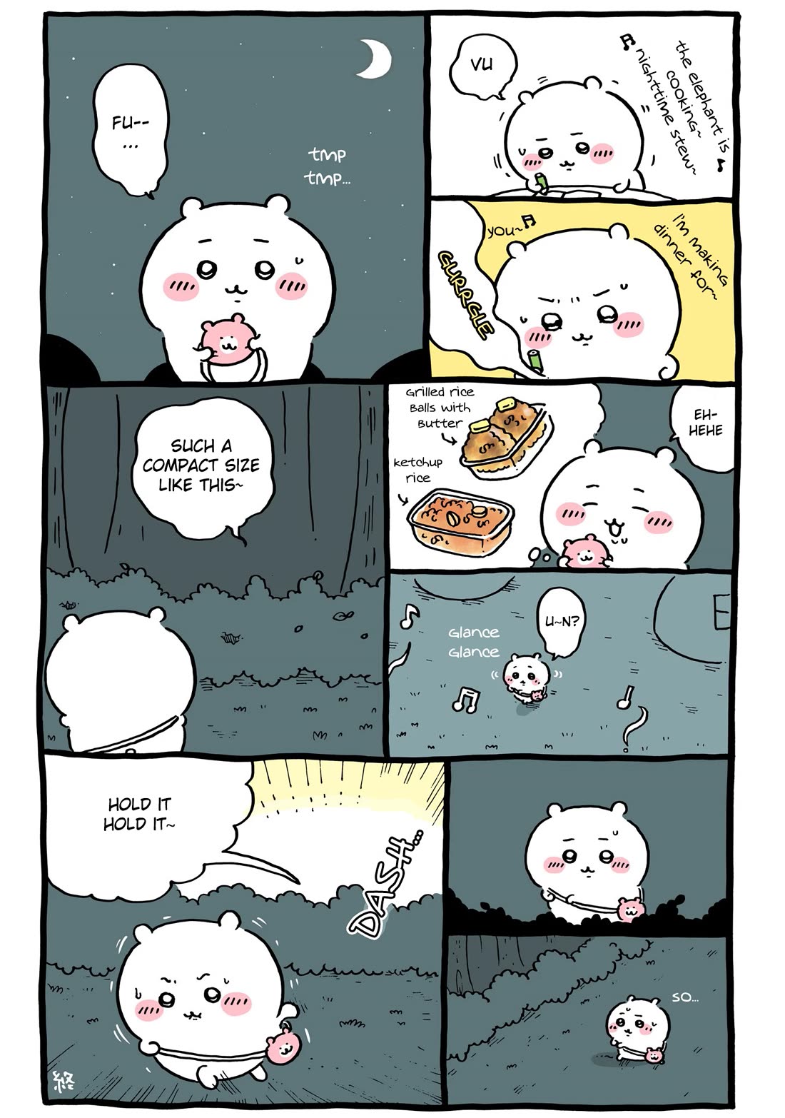 Chiikawa: Nanka Chiisakute Kawaii Yatsu Chapter 118 page 3 - Chapter 118: Nightmare
