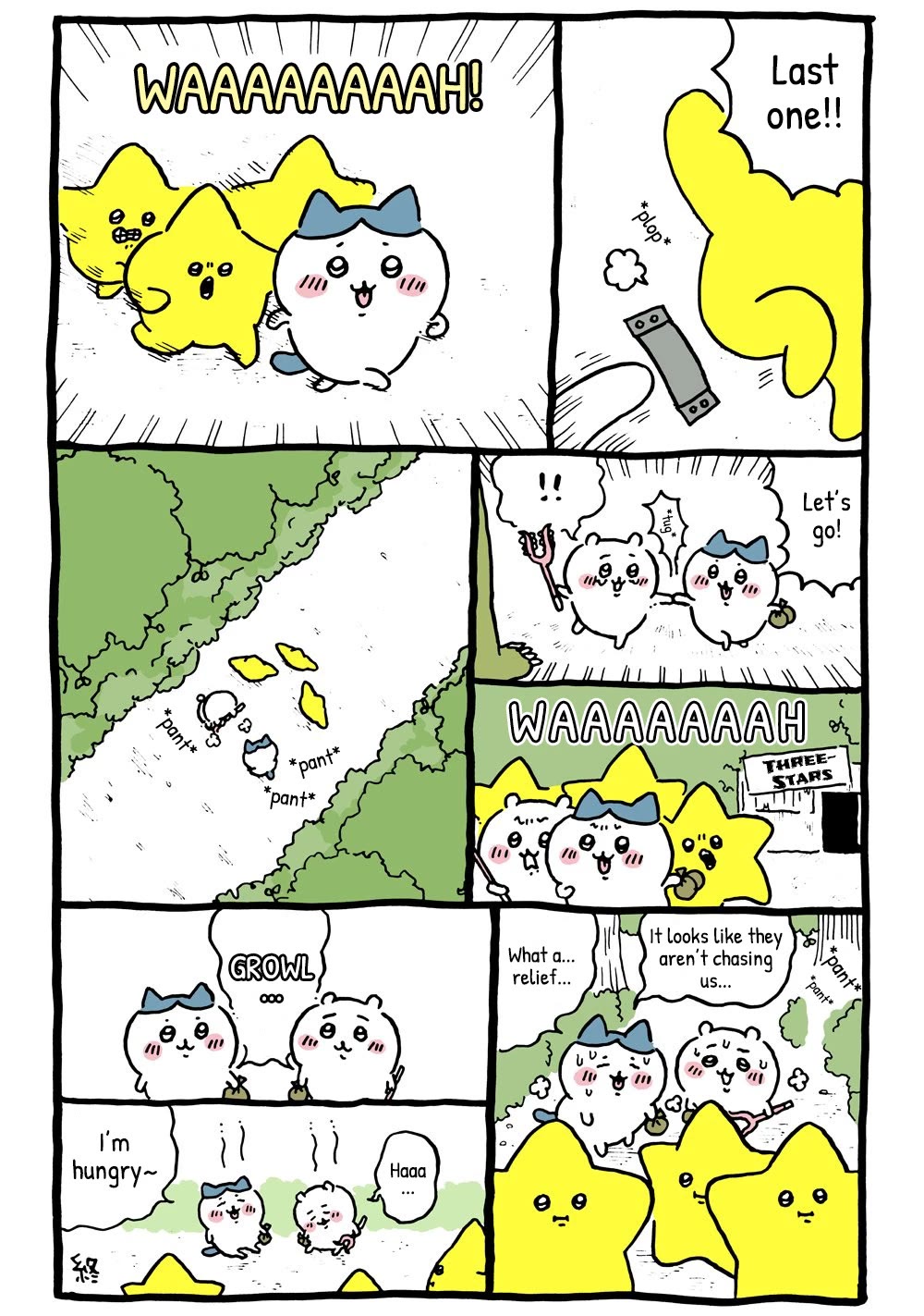 Chiikawa: Nanka Chiisakute Kawaii Yatsu Chapter 22 page 10 - Chapter 22: Three Stars