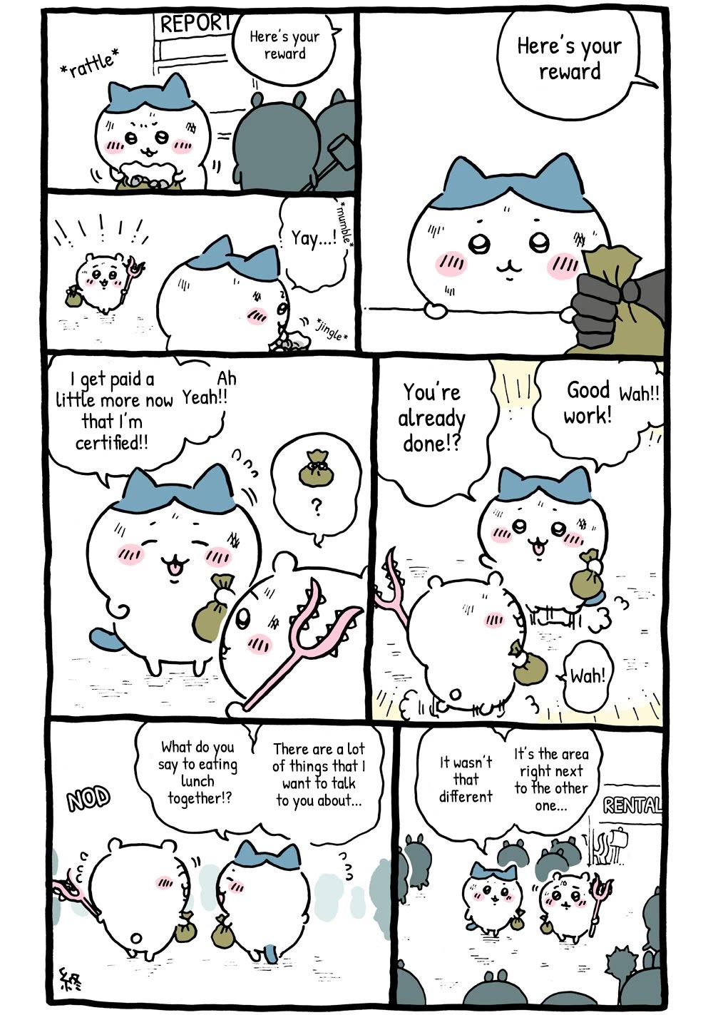 Chiikawa: Nanka Chiisakute Kawaii Yatsu Chapter 22 page 2 - Chapter 22: Three Stars