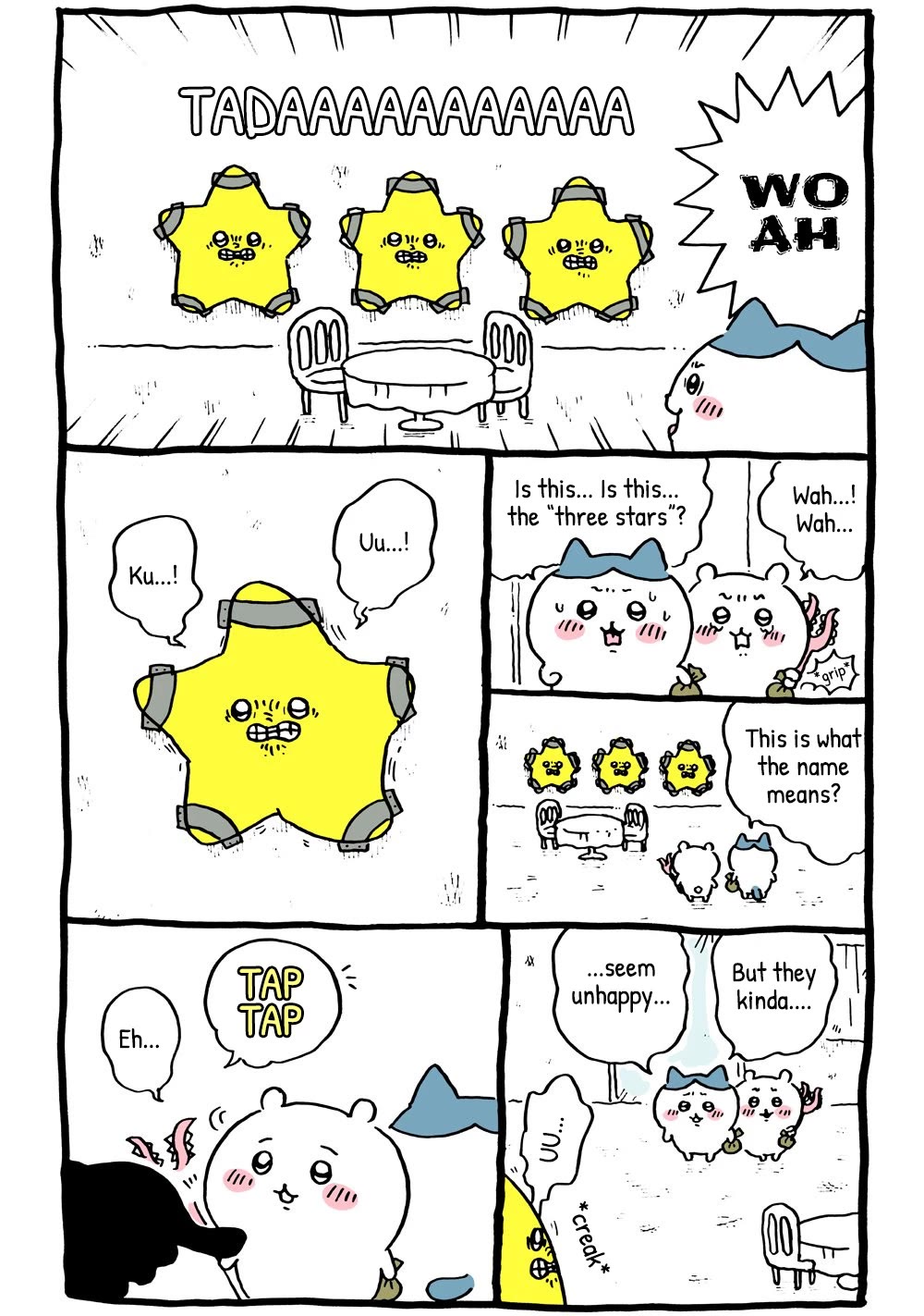 Chiikawa: Nanka Chiisakute Kawaii Yatsu Chapter 22 page 4 - Chapter 22: Three Stars