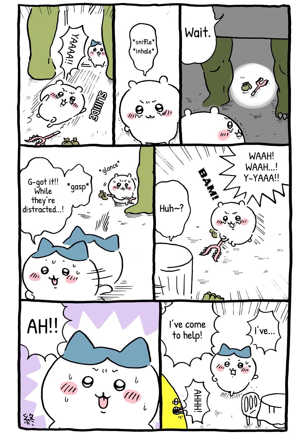 Chiikawa: Nanka Chiisakute Kawaii Yatsu Chapter 22 page 8 - Chapter 22: Three Stars