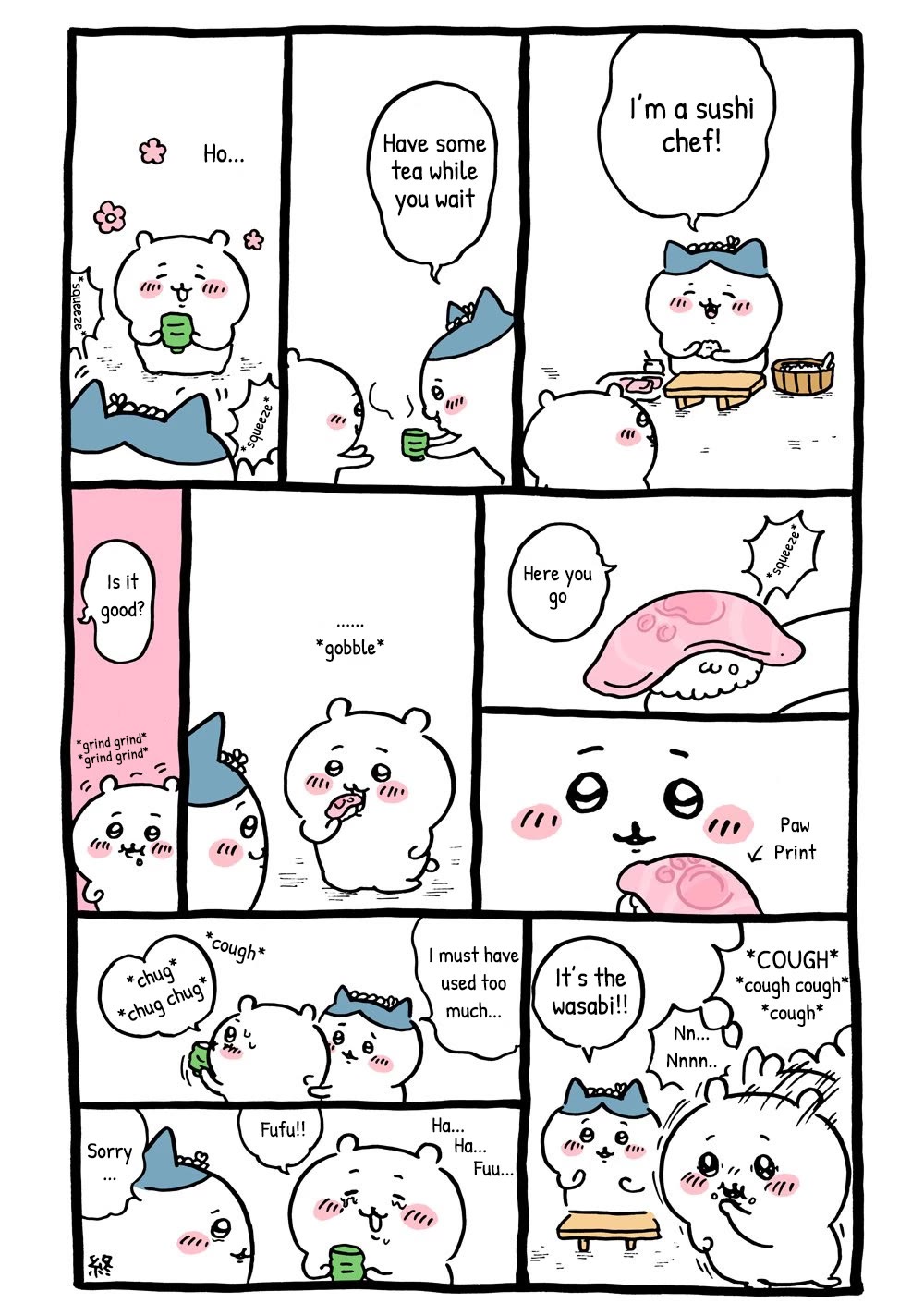 Chiikawa: Nanka Chiisakute Kawaii Yatsu Chapter 3 page 3 - Chapter 3: Hachiware