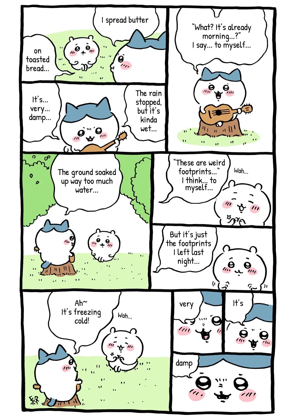 Chiikawa: Nanka Chiisakute Kawaii Yatsu Chapter 3 page 4 - Chapter 3: Hachiware