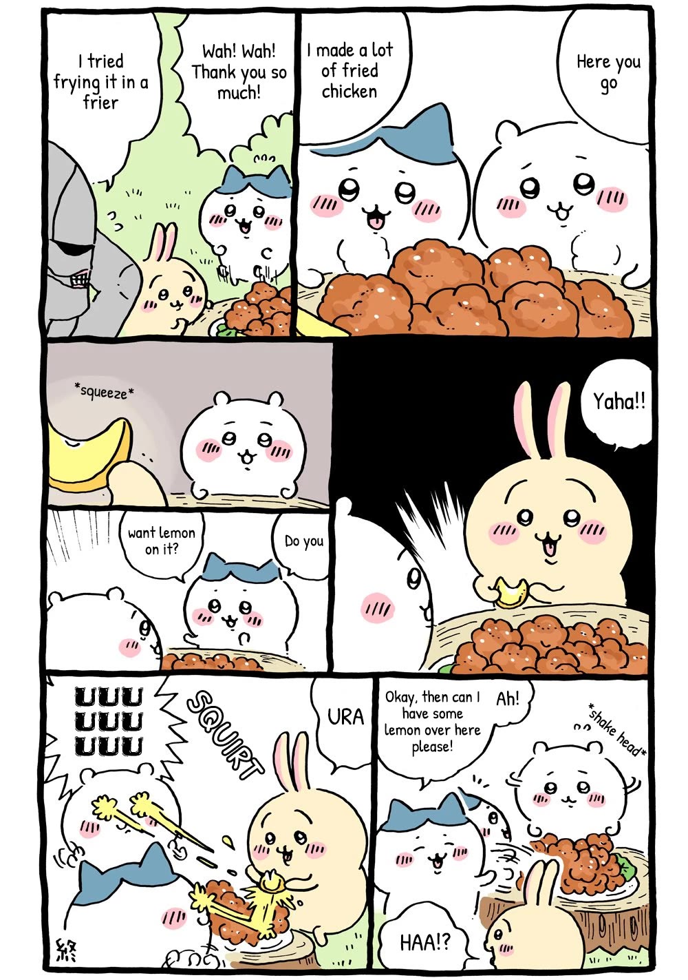 Chiikawa: Nanka Chiisakute Kawaii Yatsu Chapter 30 page 4 - Chapter 30: Chaotic Everyday Life