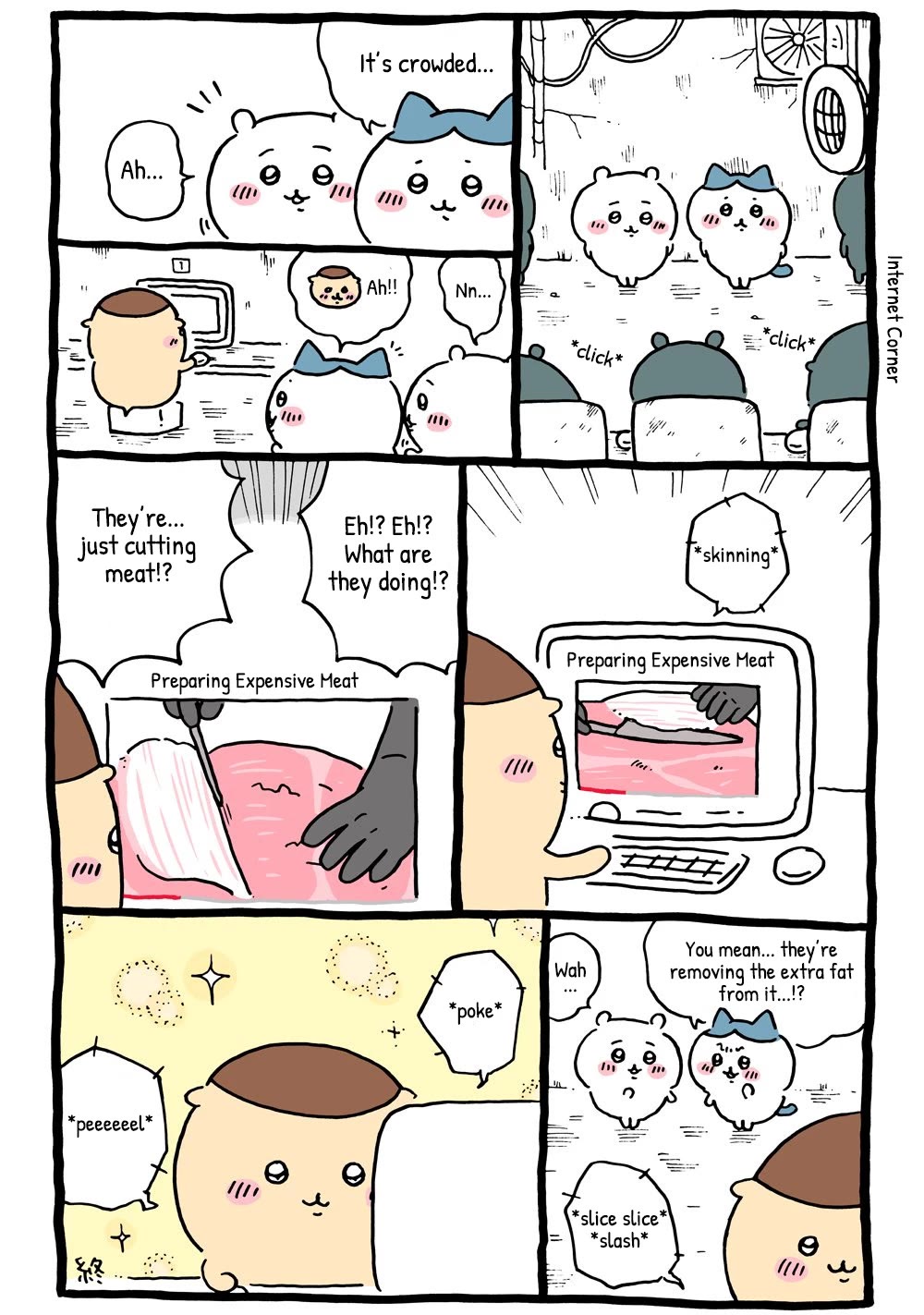 Chiikawa: Nanka Chiisakute Kawaii Yatsu Chapter 30 page 5 - Chapter 30: Chaotic Everyday Life