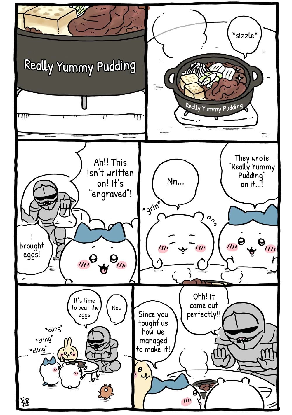 Chiikawa: Nanka Chiisakute Kawaii Yatsu Chapter 31 page 7 - Chapter 31: Sukiyaki Campaign