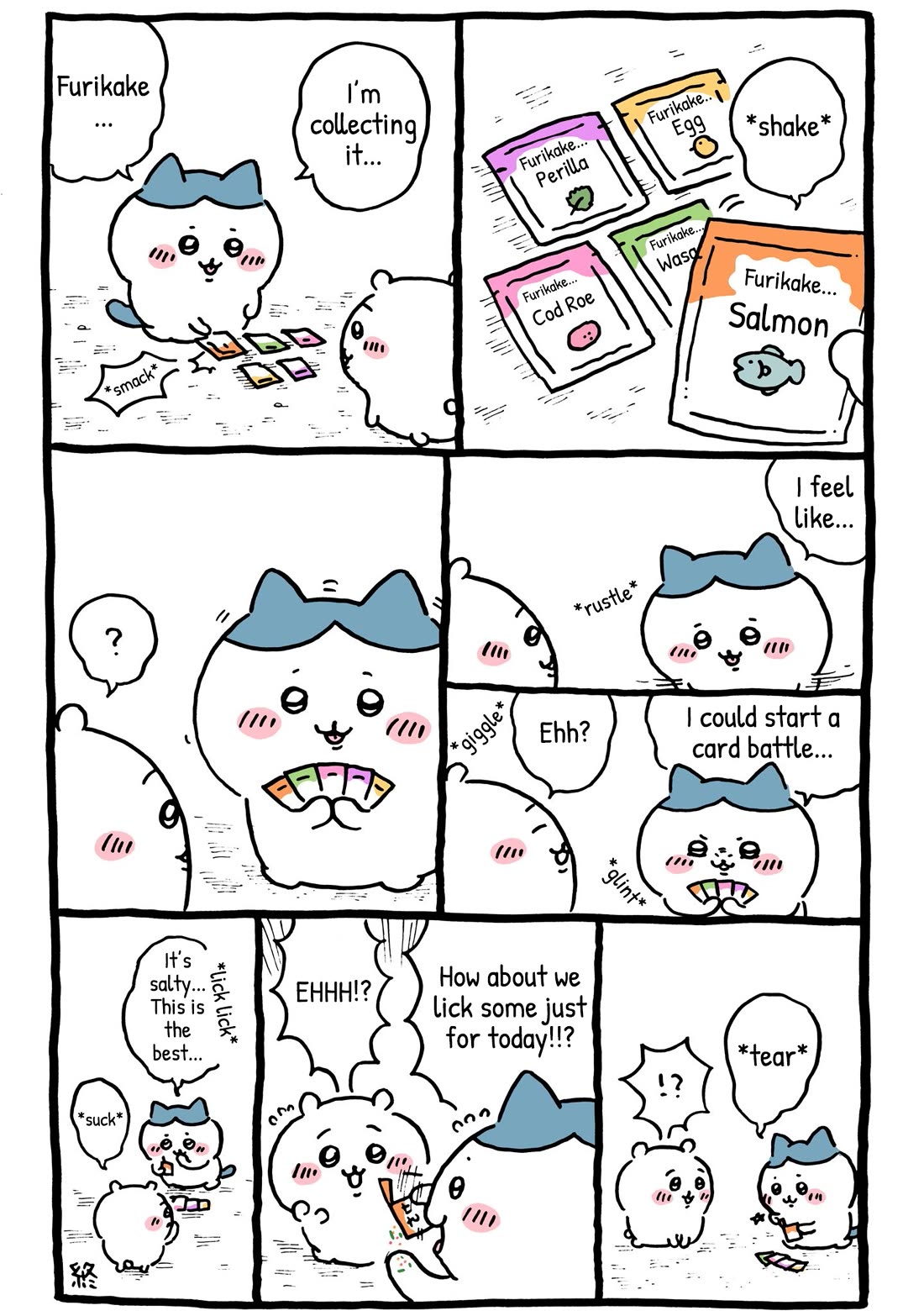 Chiikawa: Nanka Chiisakute Kawaii Yatsu Chapter 34 page 2 - Chapter 34: Source of Infinite Rice