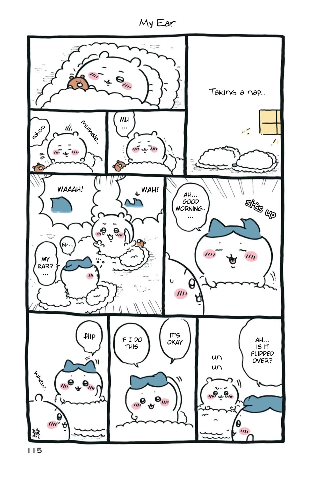 Chiikawa: Nanka Chiisakute Kawaii Yatsu Chapter 35 page 1 - Chapter 35: Together with Hachiware