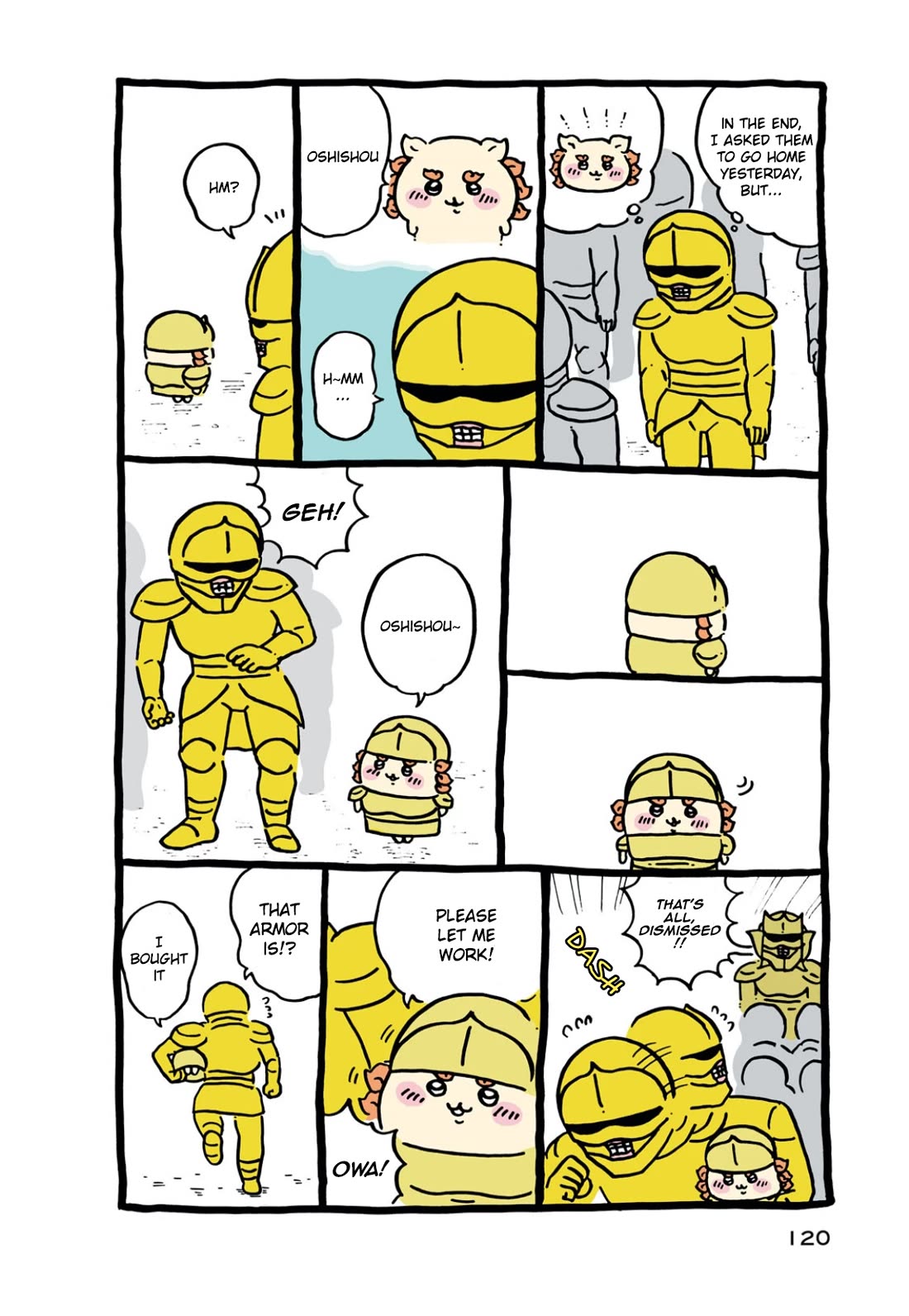 Chiikawa: Nanka Chiisakute Kawaii Yatsu Chapter 36 page 2 - Chapter 36: Super Part-Timer