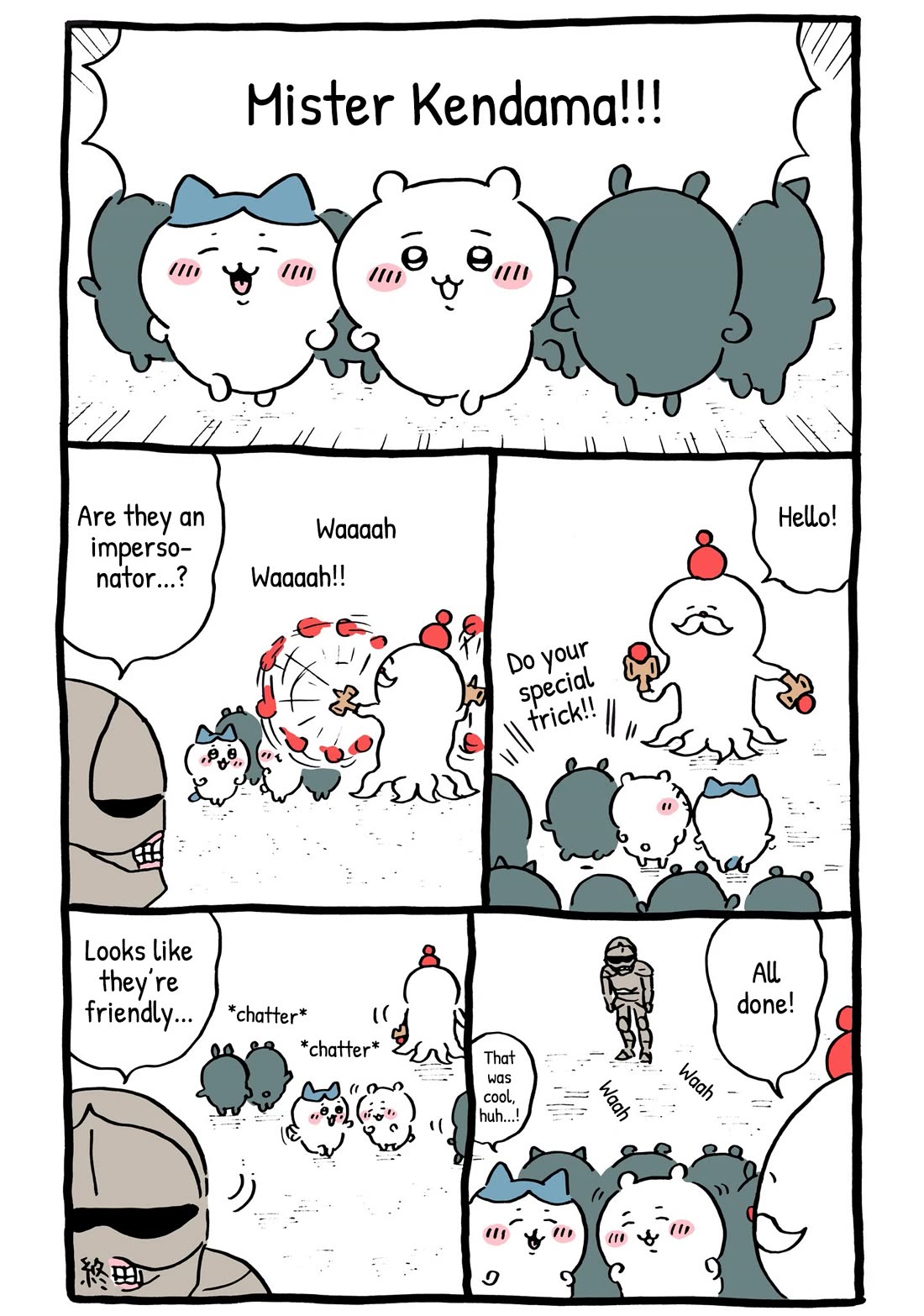 Chiikawa: Nanka Chiisakute Kawaii Yatsu Chapter 38 page 10 - Chapter 38: A Little Everyday Life