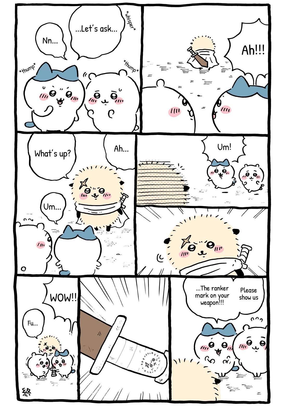 Chiikawa: Nanka Chiisakute Kawaii Yatsu Chapter 38 page 5 - Chapter 38: A Little Everyday Life