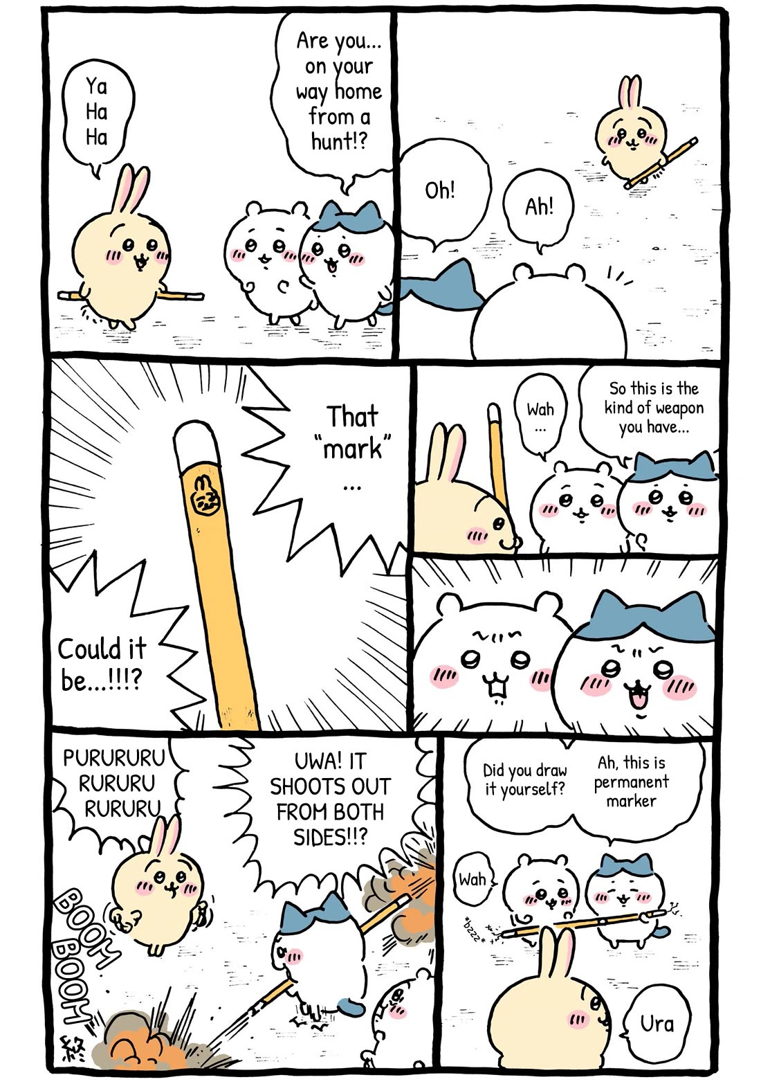 Chiikawa: Nanka Chiisakute Kawaii Yatsu Chapter 38 page 8 - Chapter 38: A Little Everyday Life
