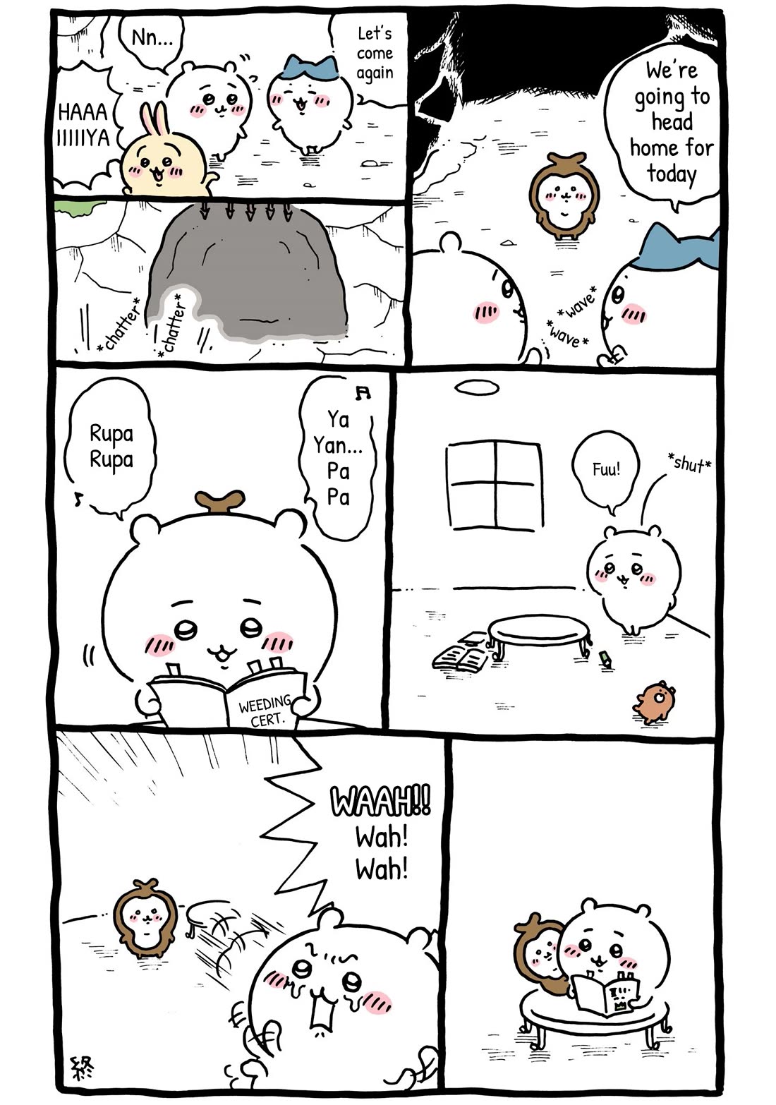 Chiikawa: Nanka Chiisakute Kawaii Yatsu Chapter 39 page 5 - Chapter 39: Switch