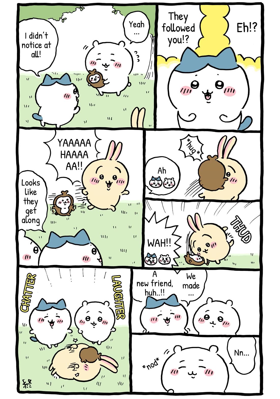 Chiikawa: Nanka Chiisakute Kawaii Yatsu Chapter 39 page 7 - Chapter 39: Switch