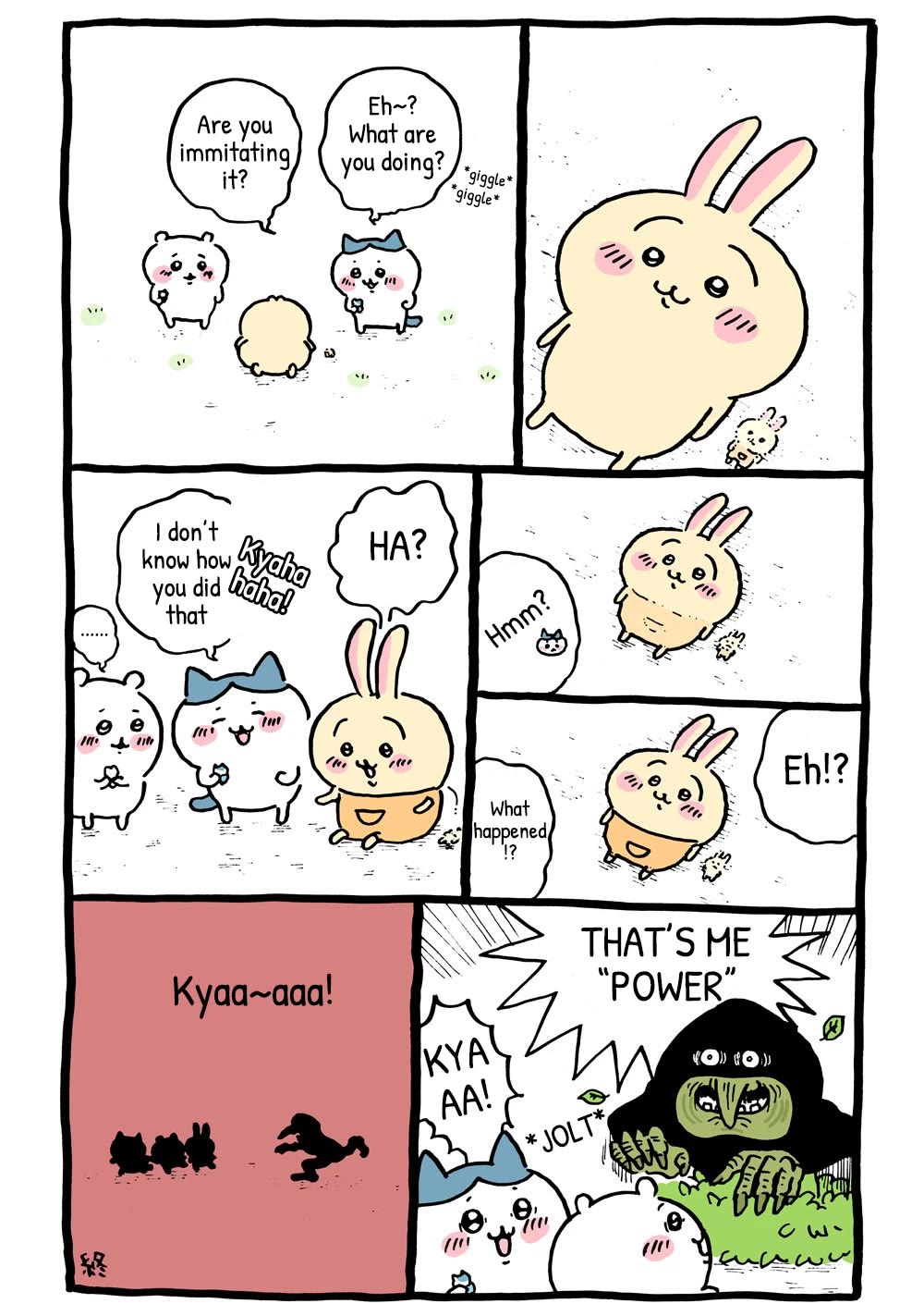 Chiikawa: Nanka Chiisakute Kawaii Yatsu Chapter 4 page 2 - Chapter 4: Something-a-vanians
