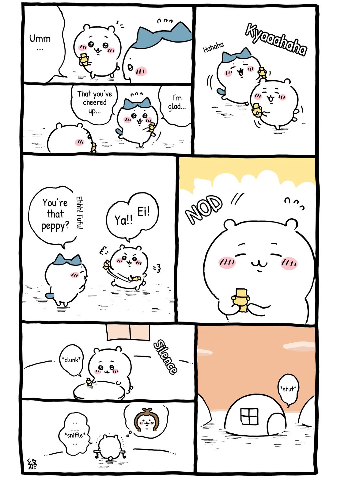 Chiikawa: Nanka Chiisakute Kawaii Yatsu Chapter 40 page 2 - Chapter 40: Take Care