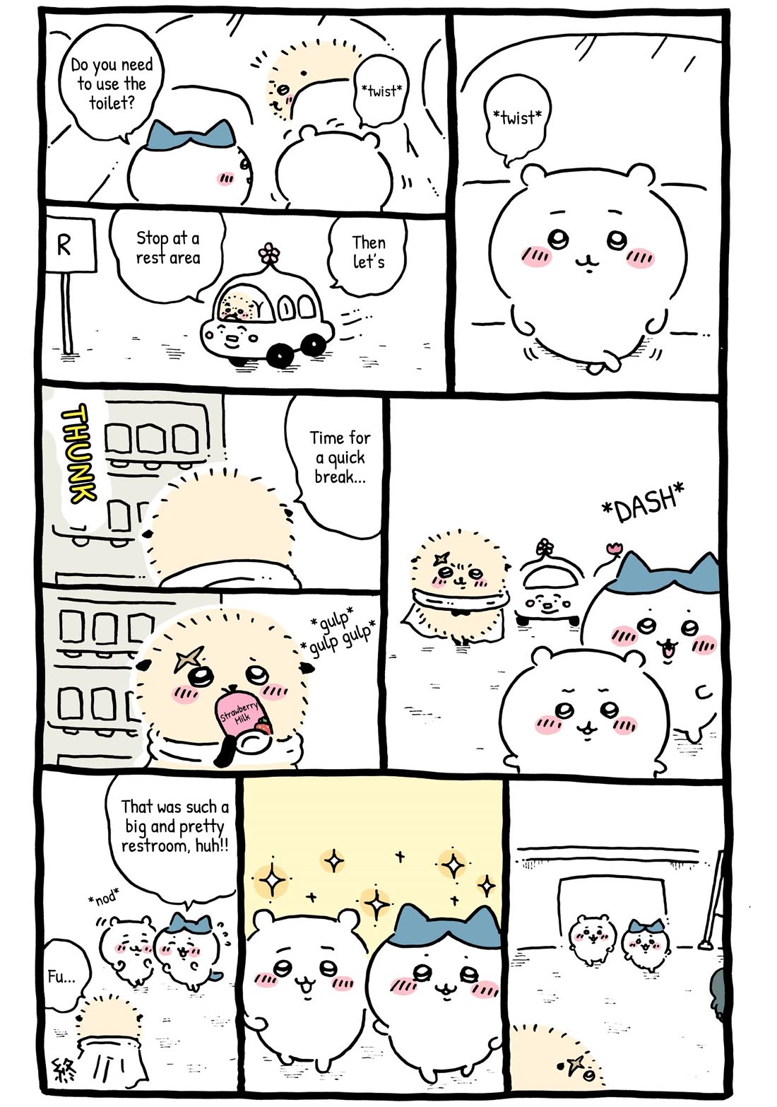 Chiikawa: Nanka Chiisakute Kawaii Yatsu Chapter 42 page 2 - Chapter 42: Drive