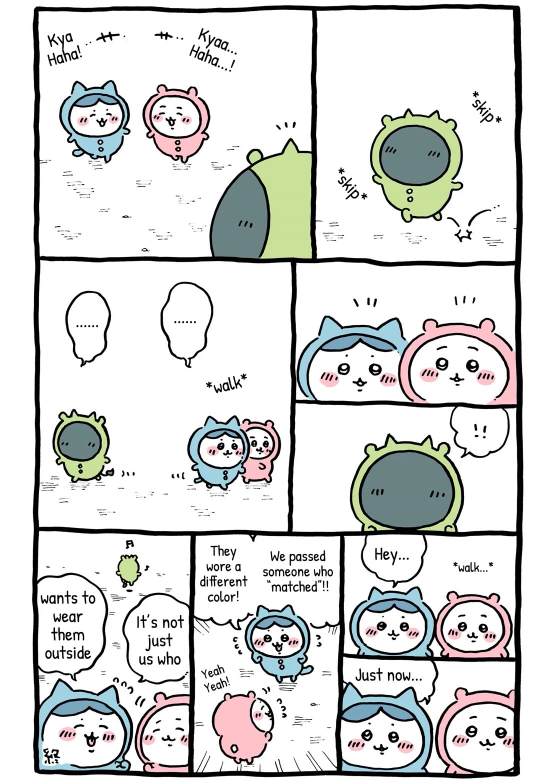 Chiikawa: Nanka Chiisakute Kawaii Yatsu Chapter 44 page 3 - Chapter 44: Popular Pajamas