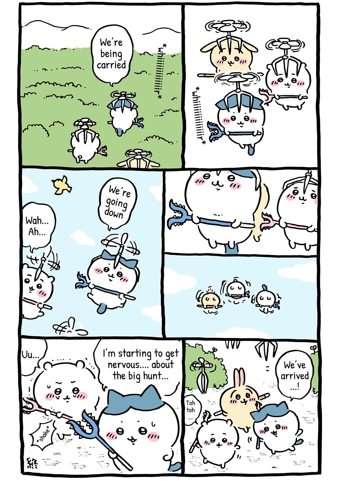 Chiikawa: Nanka Chiisakute Kawaii Yatsu Chapter 47 page 1 - Chapter 47: A Big Hunt