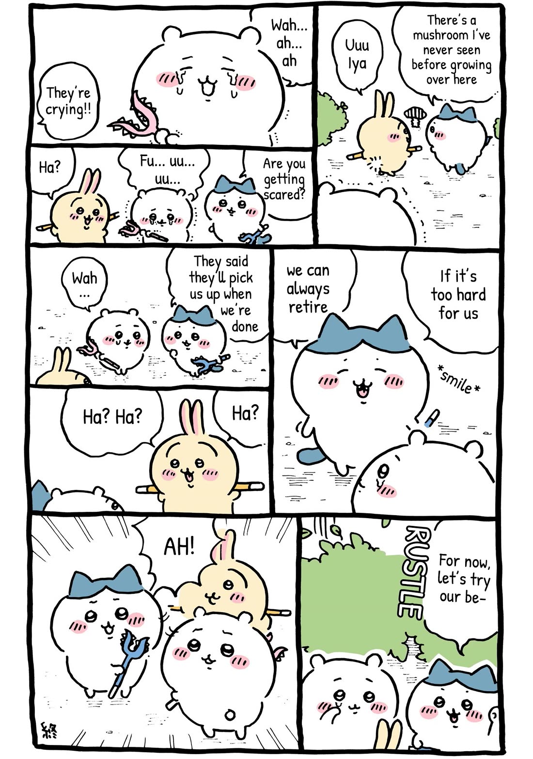 Chiikawa: Nanka Chiisakute Kawaii Yatsu Chapter 47 page 2 - Chapter 47: A Big Hunt