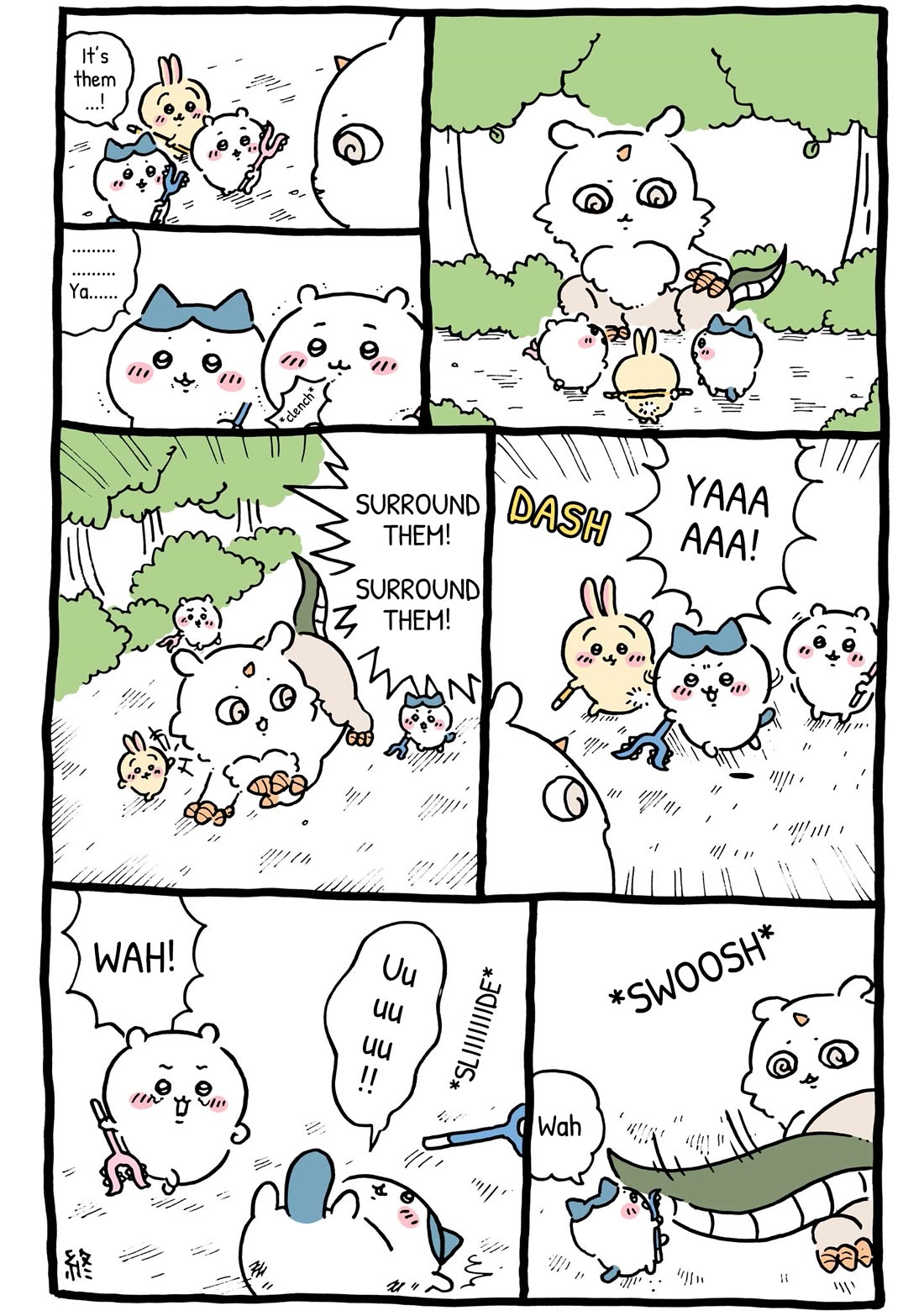 Chiikawa: Nanka Chiisakute Kawaii Yatsu Chapter 47 page 3 - Chapter 47: A Big Hunt