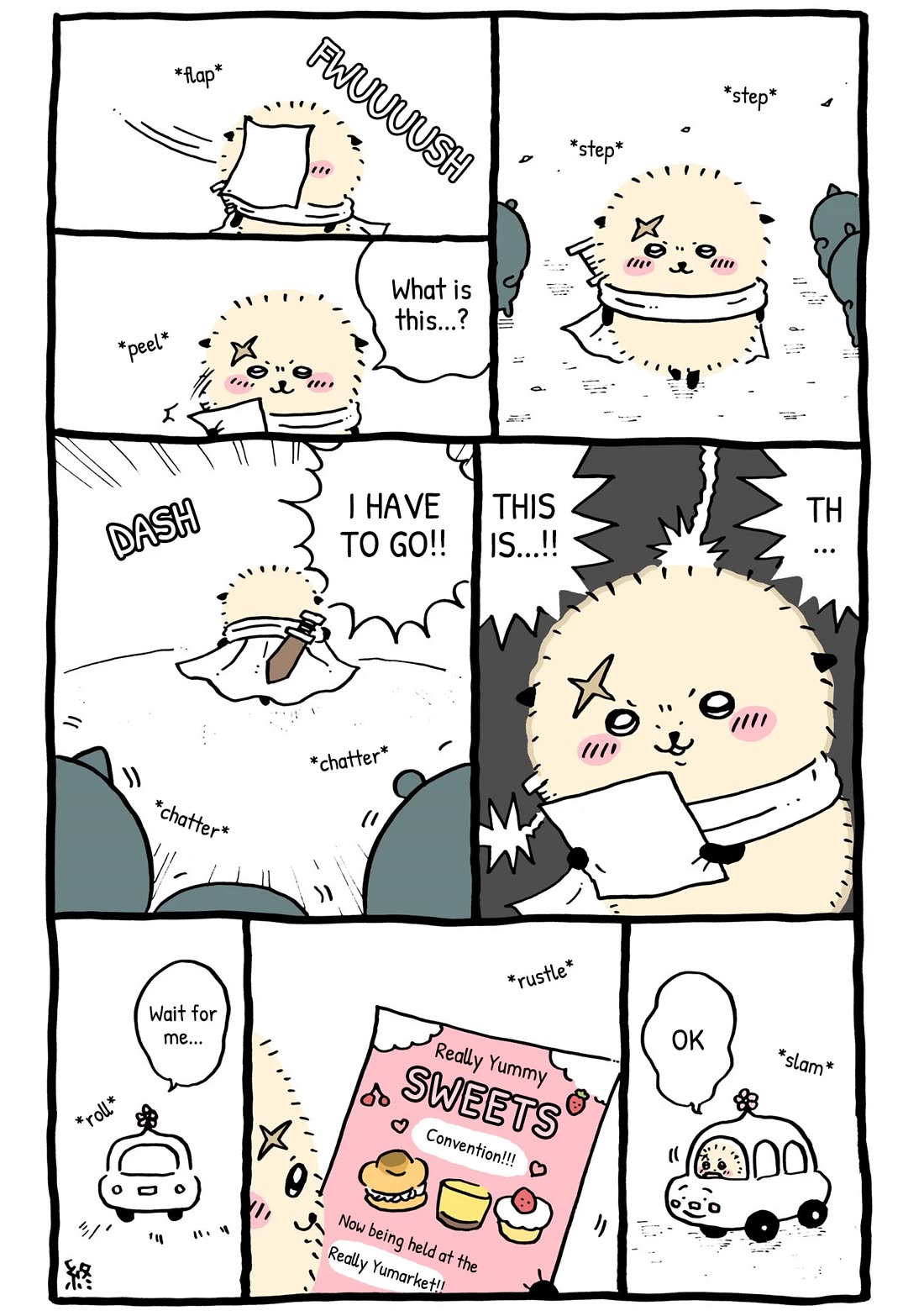 Chiikawa: Nanka Chiisakute Kawaii Yatsu Chapter 49 page 3 - Chapter 49: Hectic Everyday Life