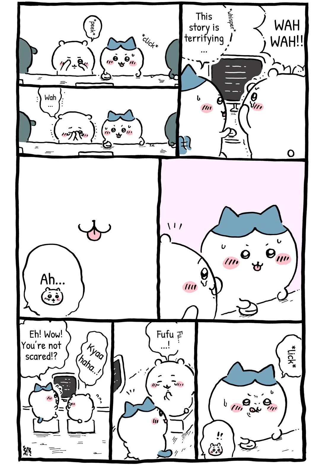 Chiikawa: Nanka Chiisakute Kawaii Yatsu Chapter 50 page 2 - Chapter 50: Really Scary Stories