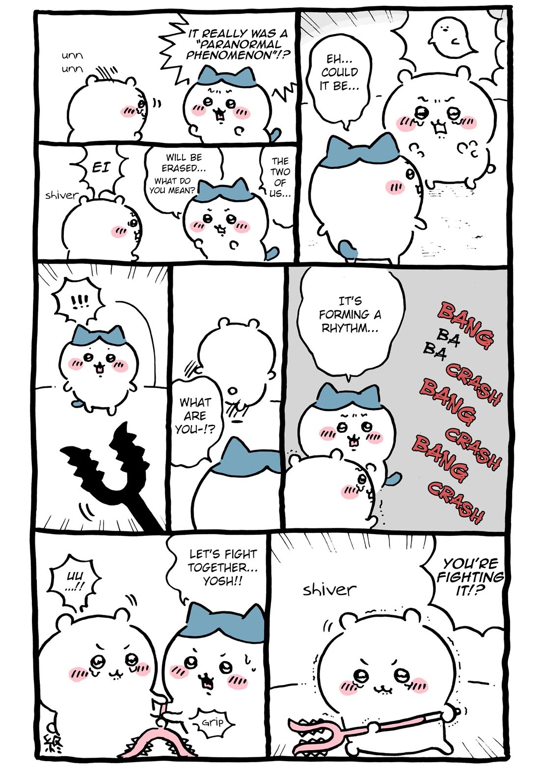 Chiikawa: Nanka Chiisakute Kawaii Yatsu Chapter 50 page 7 - Chapter 50: Really Scary Stories