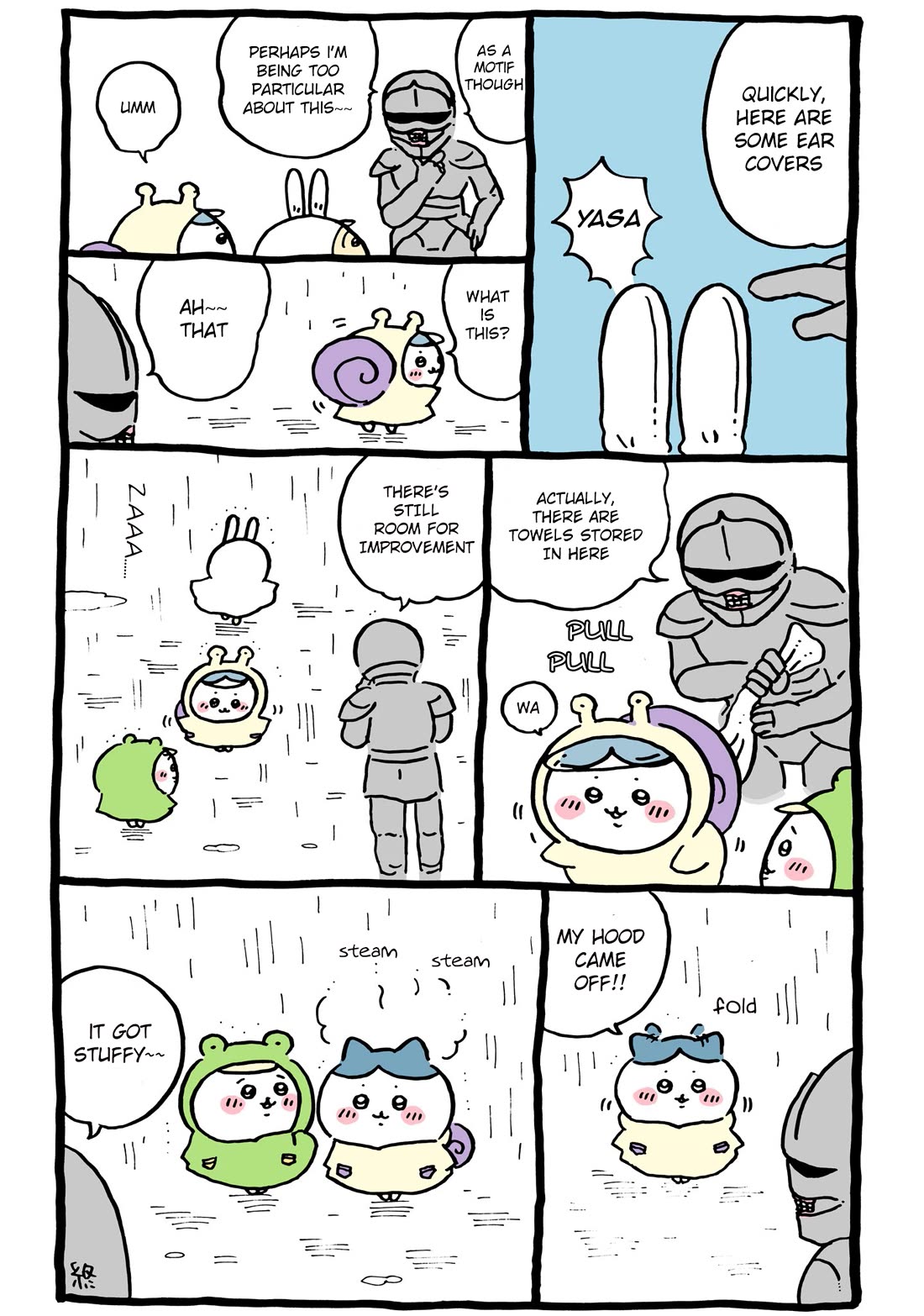 Chiikawa: Nanka Chiisakute Kawaii Yatsu Chapter 52 page 2 - Chapter 52: Raincoat