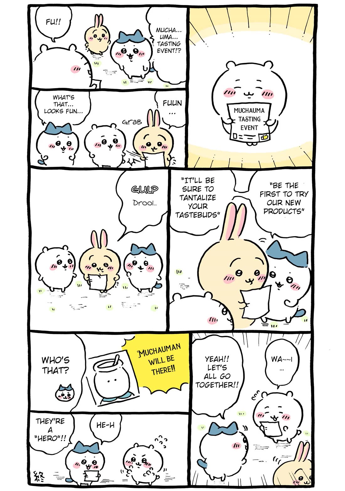 Chiikawa: Nanka Chiisakute Kawaii Yatsu Chapter 53 page 1 - Chapter 53: Muchauman