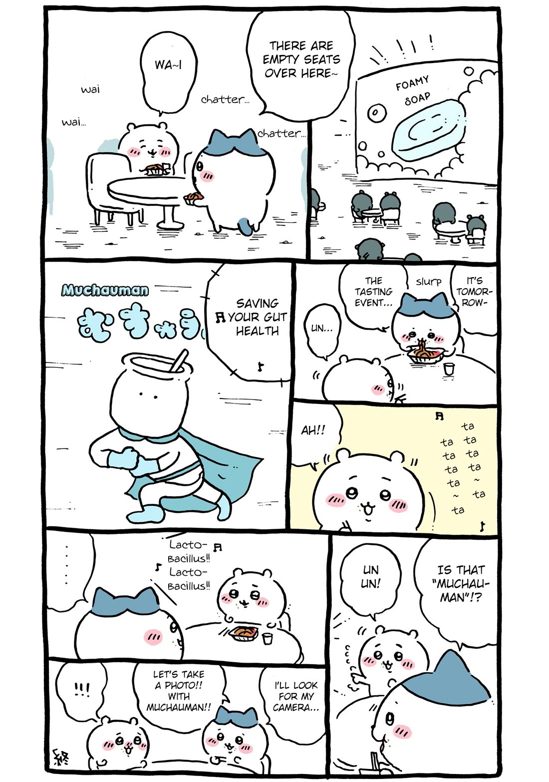 Chiikawa: Nanka Chiisakute Kawaii Yatsu Chapter 53 page 2 - Chapter 53: Muchauman