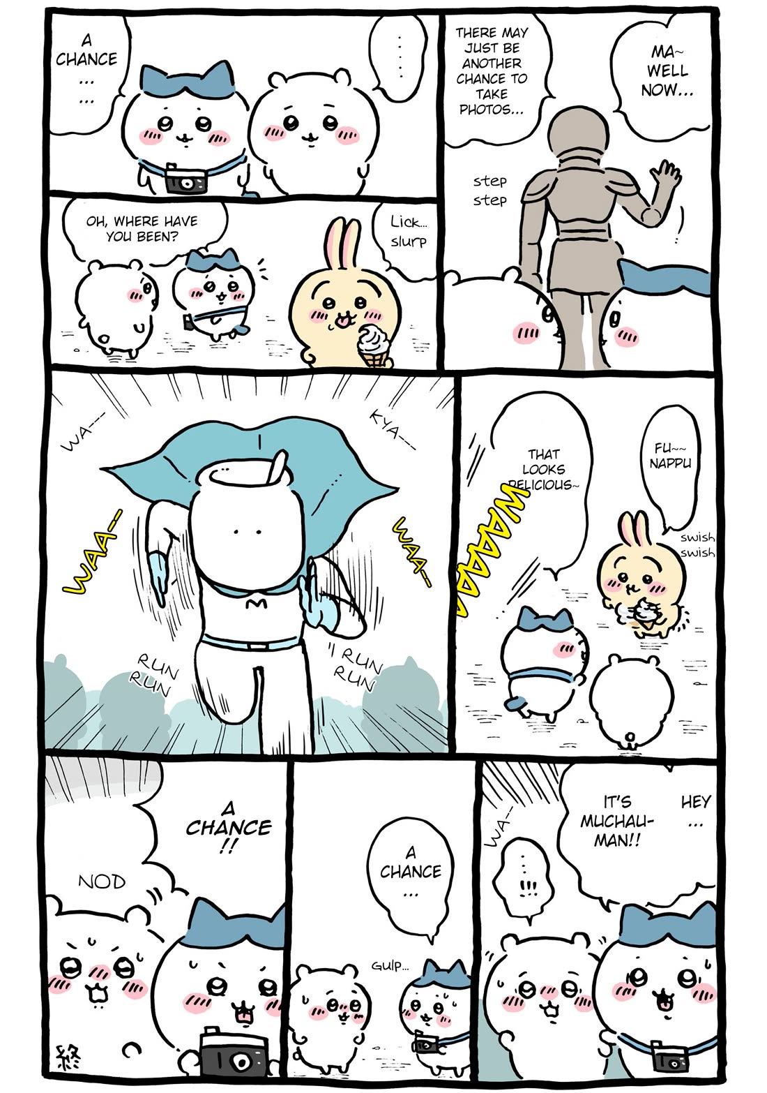Chiikawa: Nanka Chiisakute Kawaii Yatsu Chapter 53 page 8 - Chapter 53: Muchauman