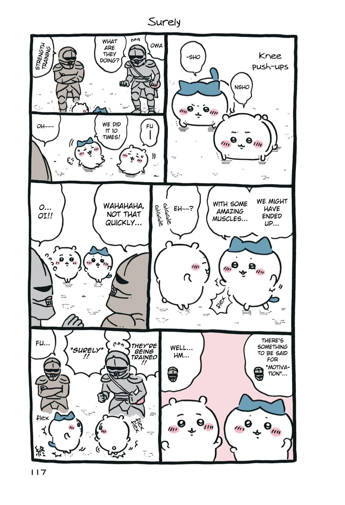 Chiikawa: Nanka Chiisakute Kawaii Yatsu Chapter 54 page 5 - Chapter 54: Energetic Everyday Life