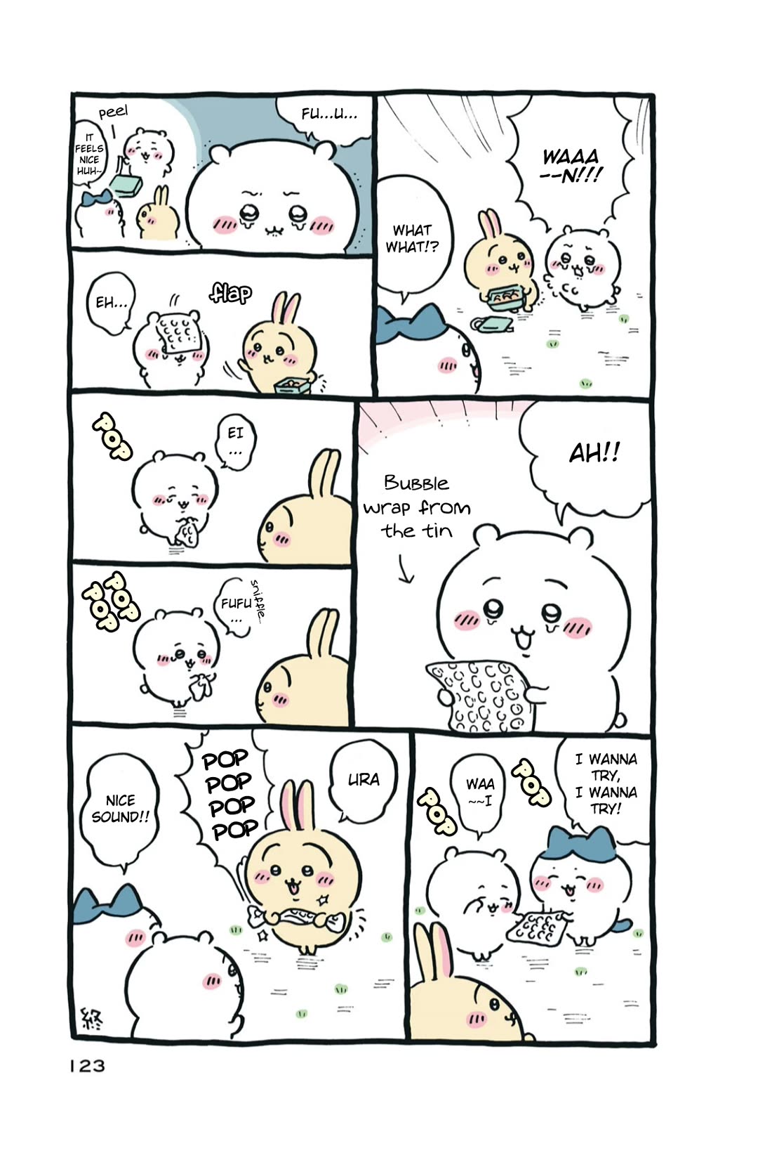 Chiikawa: Nanka Chiisakute Kawaii Yatsu Chapter 55 page 5 - Chapter 55: Spending Time Together