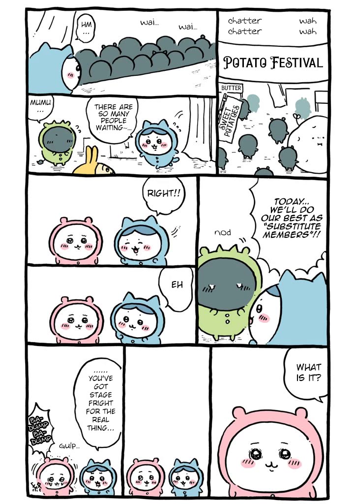 Chiikawa: Nanka Chiisakute Kawaii Yatsu Chapter 57 page 16 - Chapter 57: Pajama Party