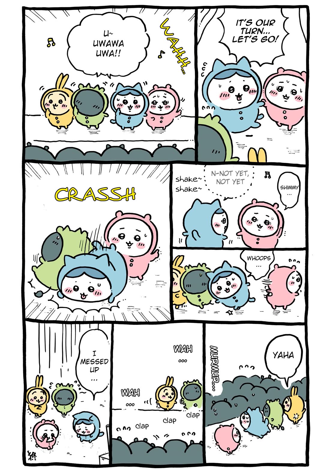 Chiikawa: Nanka Chiisakute Kawaii Yatsu Chapter 57 page 17 - Chapter 57: Pajama Party