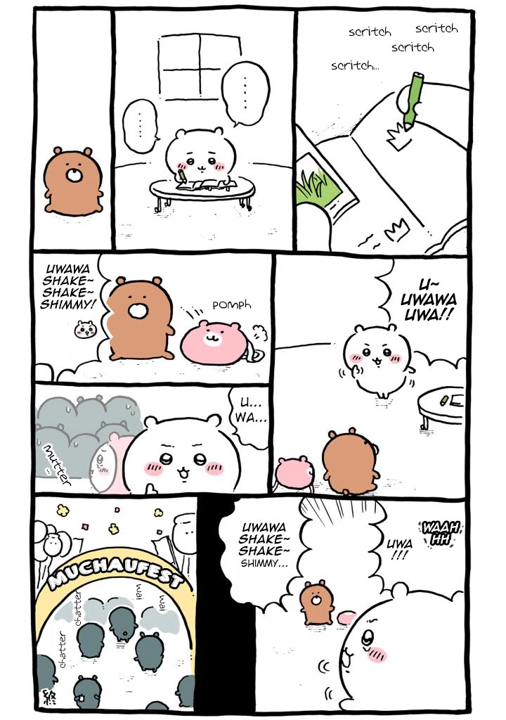 Chiikawa: Nanka Chiisakute Kawaii Yatsu Chapter 57 page 19 - Chapter 57: Pajama Party