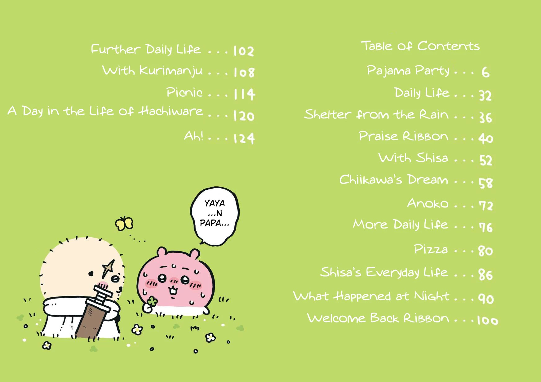Chiikawa: Nanka Chiisakute Kawaii Yatsu Chapter 57 page 2 - Chapter 57: Pajama Party
