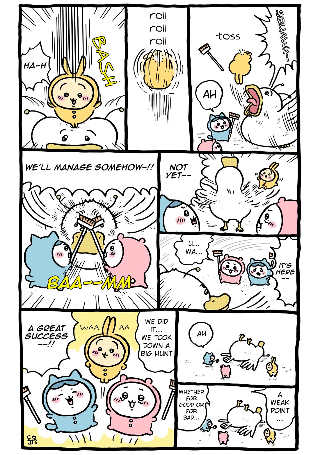 Chiikawa: Nanka Chiisakute Kawaii Yatsu Chapter 57 page 25 - Chapter 57: Pajama Party